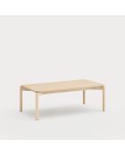 Table basse Atlas naturel clair - 110x60x40cm