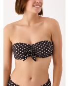 Bruine bikinitop met bandeau van Monica