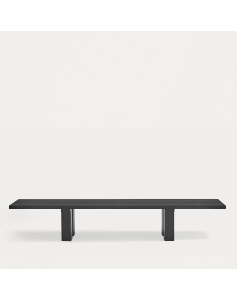 Banda schwarze Bank - 260x43x45cm