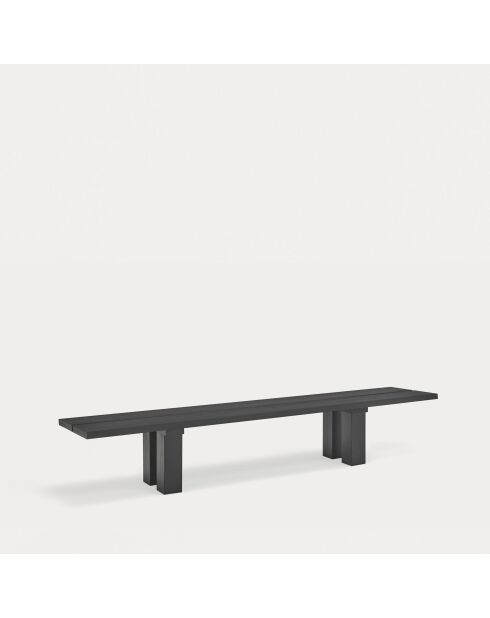 Banda schwarze Bank - 260x43x45cm