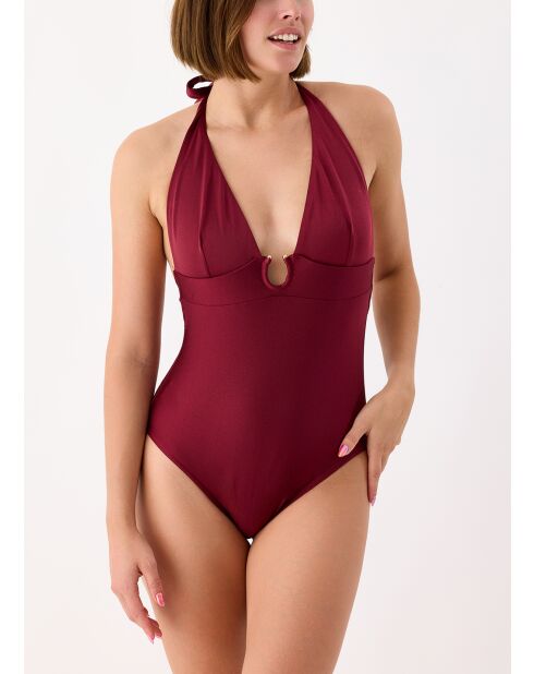 Costume da bagno intero Venus prugna