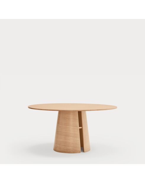 Table ronde Cep naturelle - 157x157x75cm
