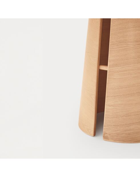 Table ronde Cep naturelle - 157x157x75cm