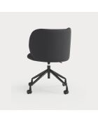 Silla de ruedas Mogi 107-9035 negra - 59x56x49/81cm