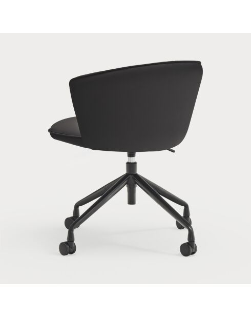 Chaise à roulettes Add 107-9035 noire - 56x58x48/81cm
