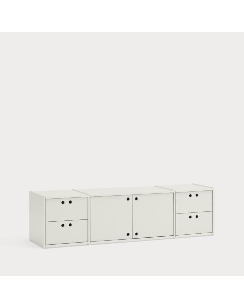 Wally creme tv-meubel - 157x40x42cm