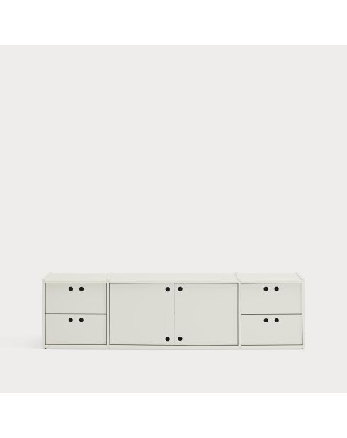 Wally creme tv-meubel - 157x40x42cm