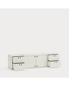 Wally creme tv-meubel - 157x40x42cm