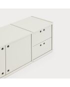 Wally creme tv-meubel - 157x40x42cm