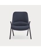 Poltrona piccola 66201 Dins blu scuro - 78x77x43/93cm