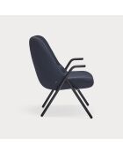 Poltrona piccola 66201 Dins blu scuro - 78x77x43/93cm