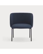 Fauteuil Mogi 66164 bleu marine - 60x65x74/44cm
