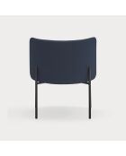 Fauteuil Mogi 66164 bleu marine - 60x65x74/44cm