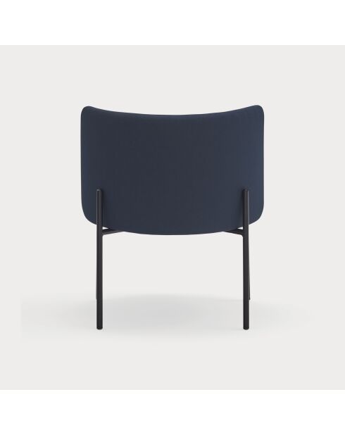 Fauteuil Mogi 66164 bleu marine - 60x65x74/44cm