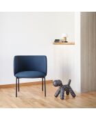 Fauteuil Mogi 66164 bleu marine - 60x65x74/44cm