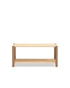 Libreria con 2 ripiani in argilla - 125,5x42,5x59cm