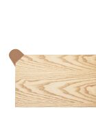 Libreria con 2 ripiani in argilla - 125,5x42,5x59cm