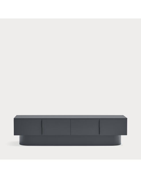 Totem tv-meubel met 4 deuren antracietgrijs - 200x47x50cm