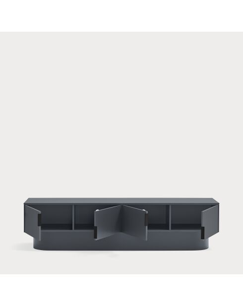 Totem tv-meubel met 4 deuren antracietgrijs - 200x47x50cm