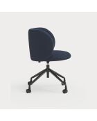 Silla de ruedas Mogi 66164 azul marino - 59x56x49/81cm