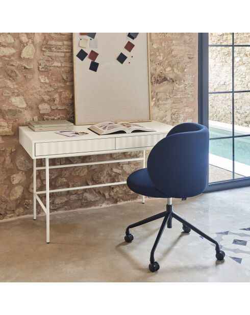 Silla de ruedas Mogi 66164 azul marino - 59x56x49/81cm