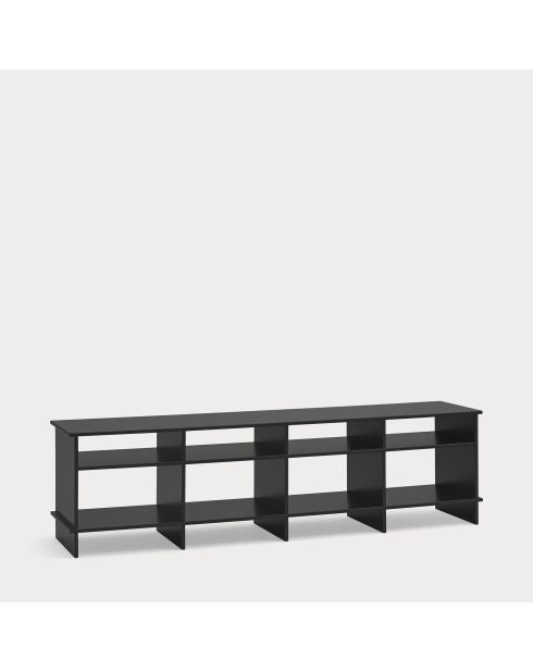 Inari schwarzer TV-Ständer - 180x40x50cm