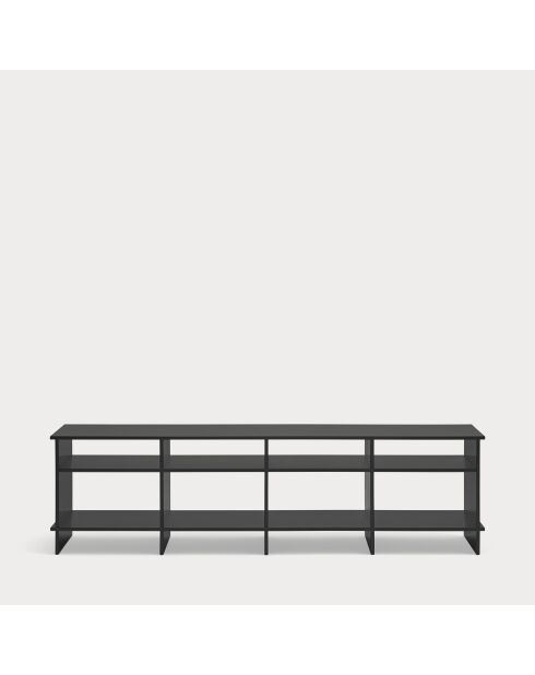 Inari schwarzer TV-Ständer - 180x40x50cm