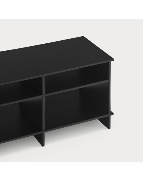 Inari schwarzer TV-Ständer - 180x40x50cm