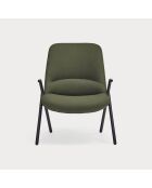 Poltrona piccola 68226 Dins verde scuro - 78x77x43/93cm