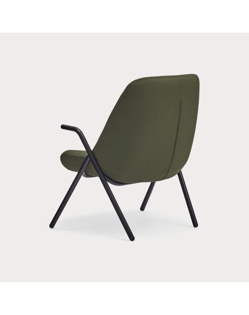 Kleiner Sessel 68226 Dins dunkelgrün - 78x77x43/93cm