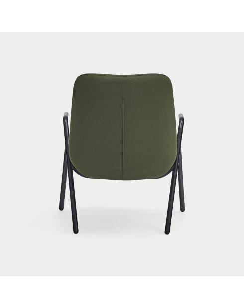 Kleiner Sessel 68226 Dins dunkelgrün - 78x77x43/93cm