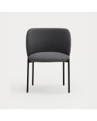 2 sedie Mogi 60107 grigio scuro - 59x56x49/81cm