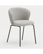 2 sillas Add 60000 gris claro - 56x58x48/81cm