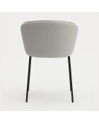 2 sillas Add 60000 gris claro - 56x58x48/81cm