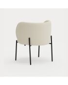 Fauteuil Mogi 107-1049 beige - 60x65x74/44cm