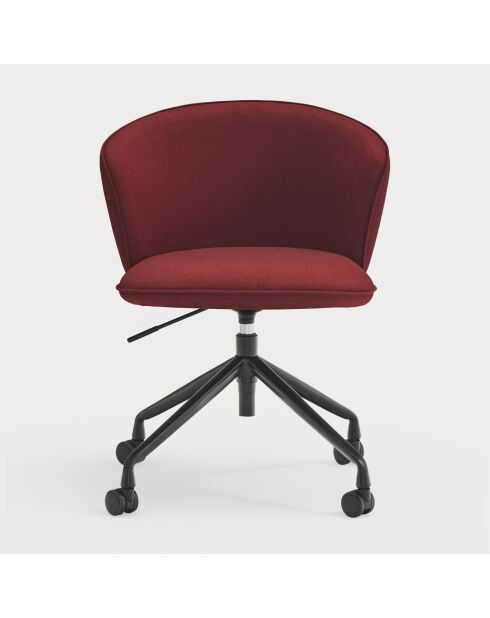 Chaise à roulettes Add 64146 bordeaux - 56x58x48/81cm