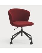 Chaise à roulettes Add 64146 bordeaux - 56x58x48/81cm