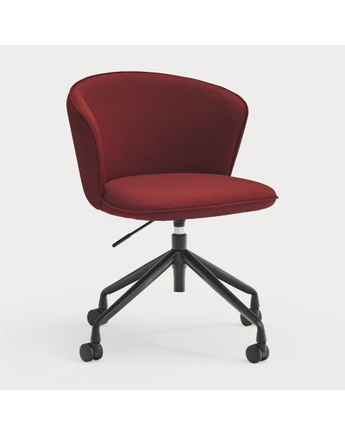 Chaise à roulettes Add 64146 bordeaux - 56x58x48/81cm