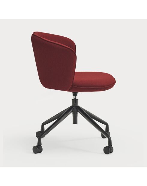 Chaise à roulettes Add 64146 bordeaux - 56x58x48/81cm