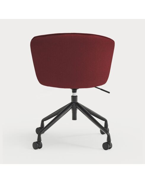 Chaise à roulettes Add 64146 bordeaux - 56x58x48/81cm