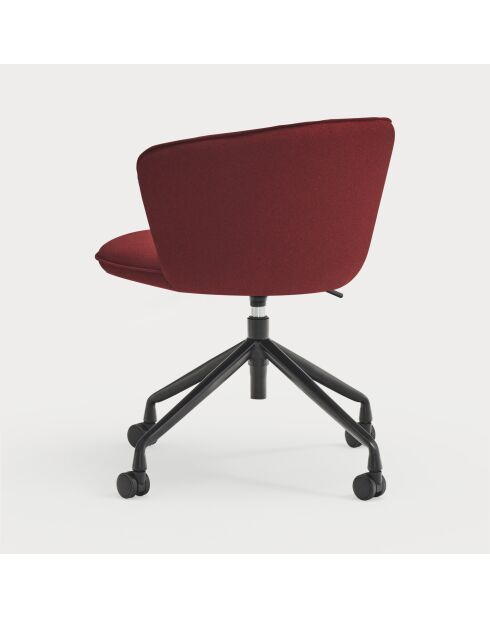 Chaise à roulettes Add 64146 bordeaux - 56x58x48/81cm