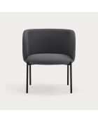 Fauteuil Mogi 60107 gris foncé - 60x65x74/44cm