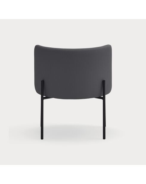 Fauteuil Mogi 60107 gris foncé - 60x65x74/44cm