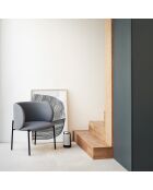 Fauteuil Mogi 60107 gris foncé - 60x65x74/44cm