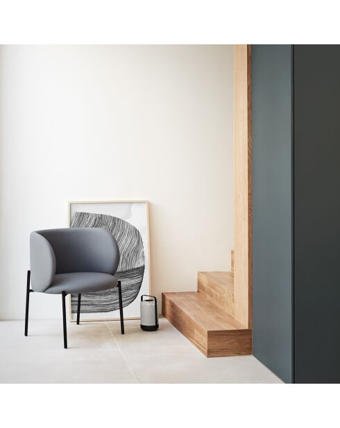 Fauteuil Mogi 60107 gris foncé - 60x65x74/44cm