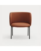 Fauteuil Mogi 107-0035 terracotta - 60x65x74/44cm