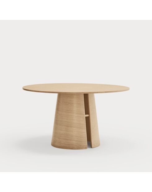 Table ronde Cep naturelle - 137x137x75cm