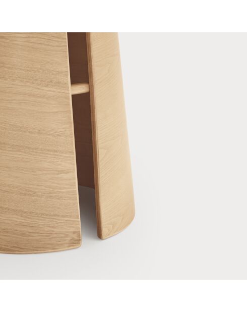Table ronde Cep naturelle - 137x137x75cm
