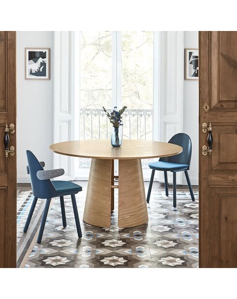 Table ronde Cep naturelle - 137x137x75cm