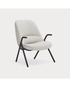 Kleiner Sessel 61200 Dins cremefarben - 78x77x43/93cm